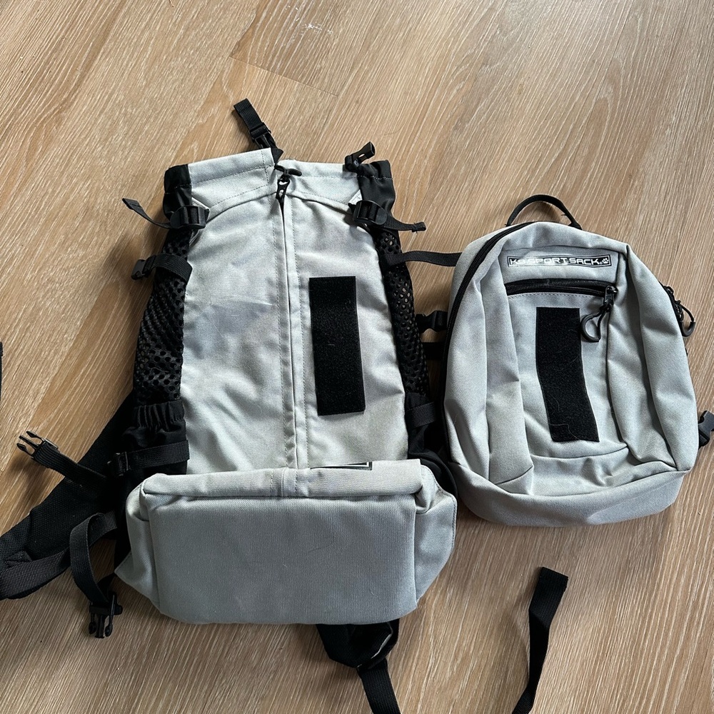 K9 back pack for dogs , size medium